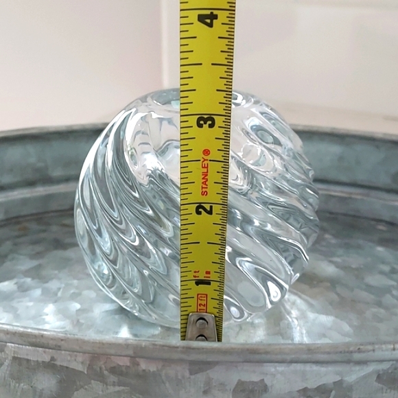 PARTYLITE 2 Illusions Swirl Votive Candle Holders - Picture 4 of 4